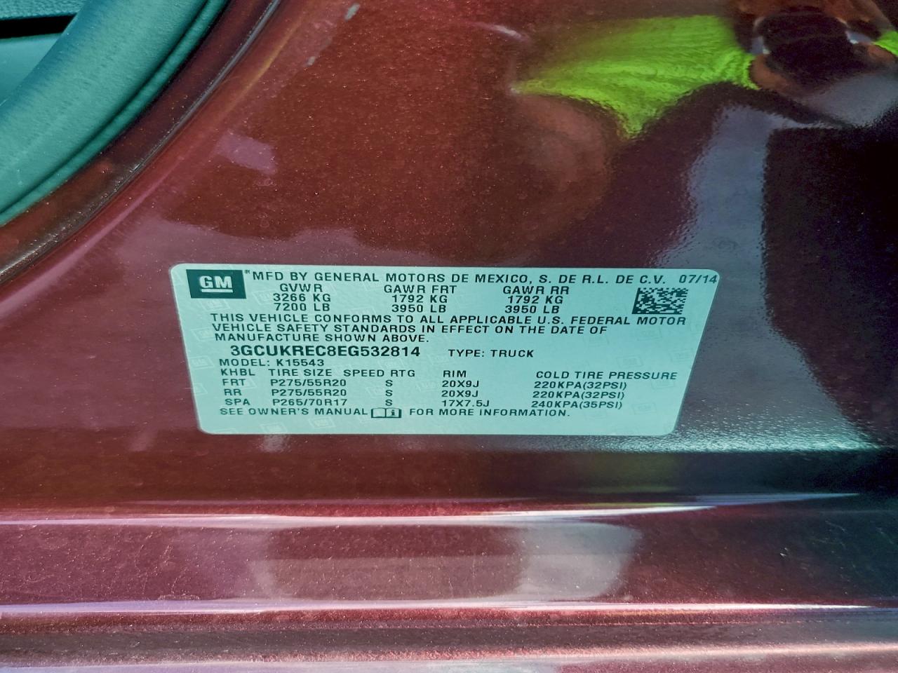 2014 CHEVROLET SILVERADO K1500 LT photo 12