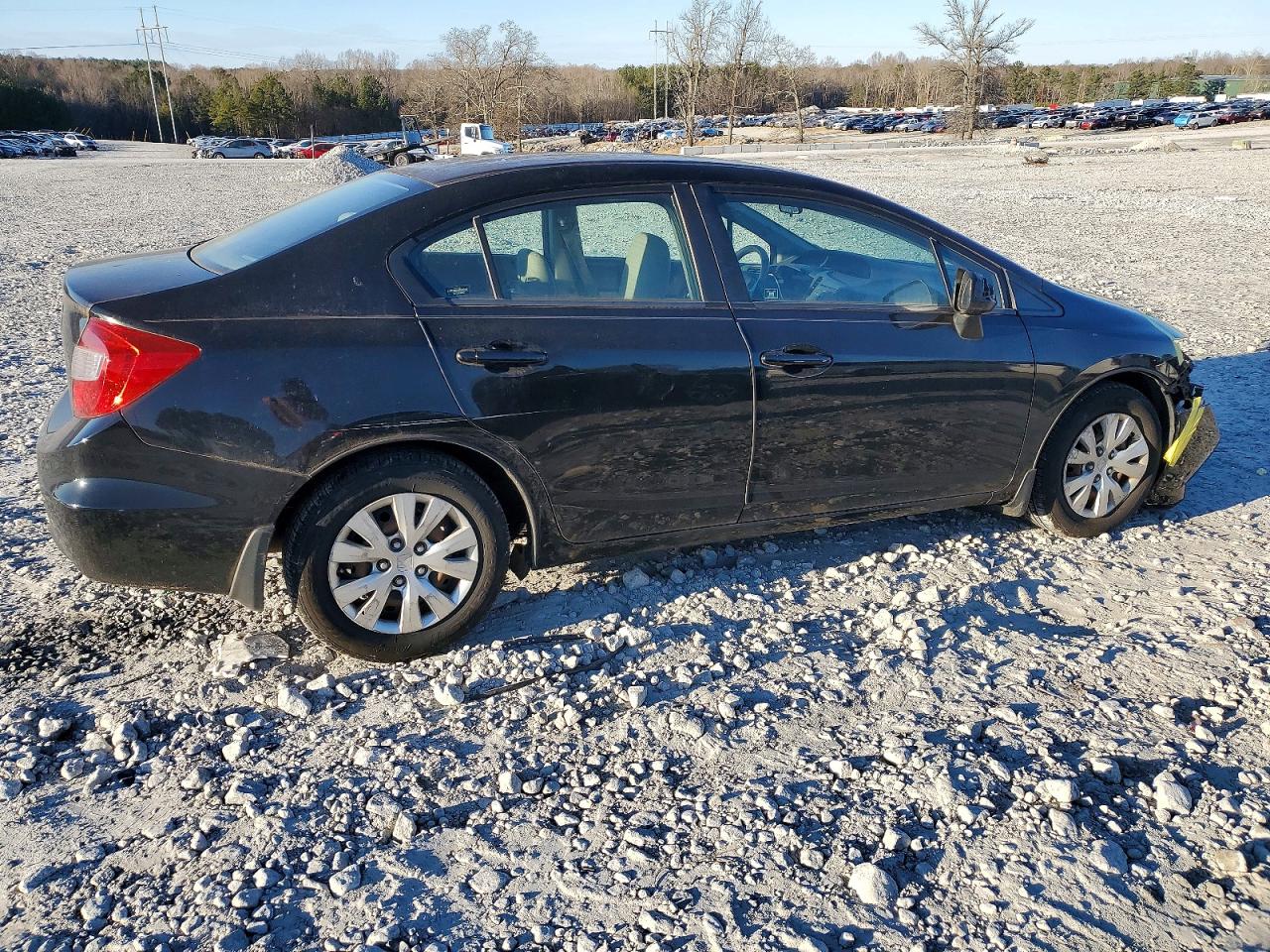 2012 HONDA CIVIC LX photo 3