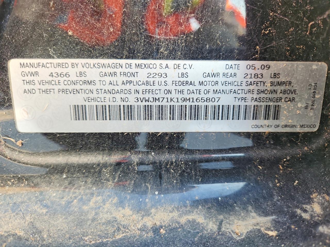 2009 VOLKSWAGEN JETTA S photo 12