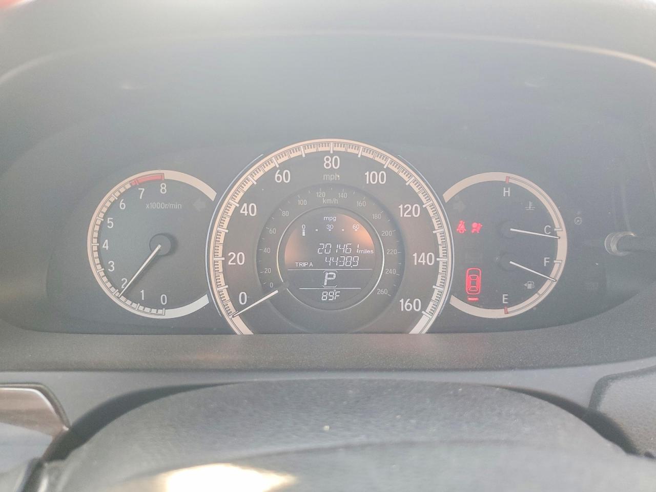 2017 HONDA ACCORD EX photo 9