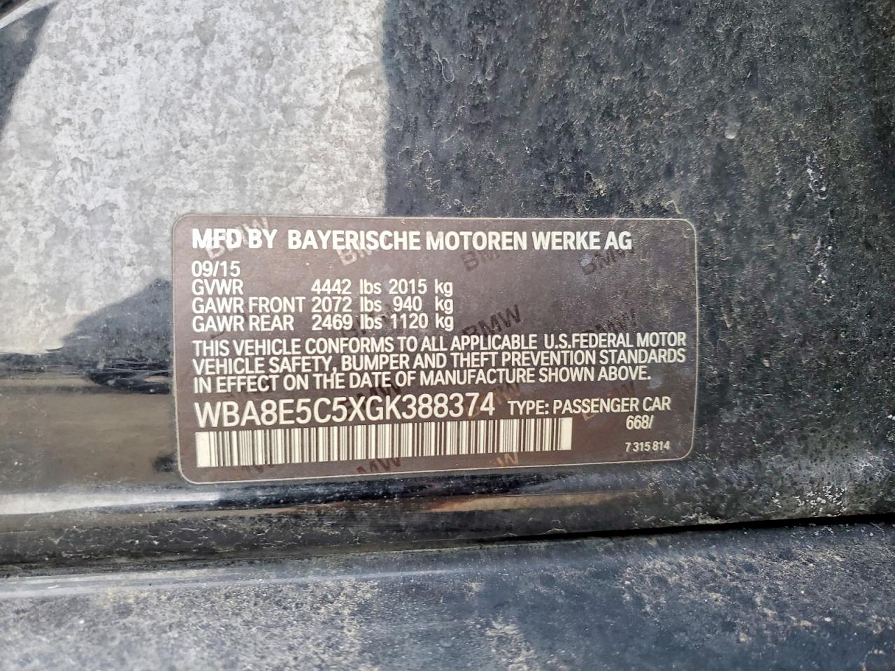 2016 BMW 328 D photo 12