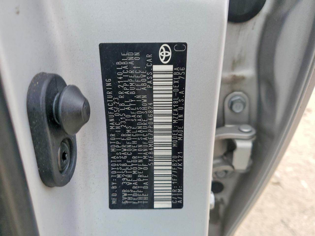 2023 TOYOTA COROLLA LE photo 12
