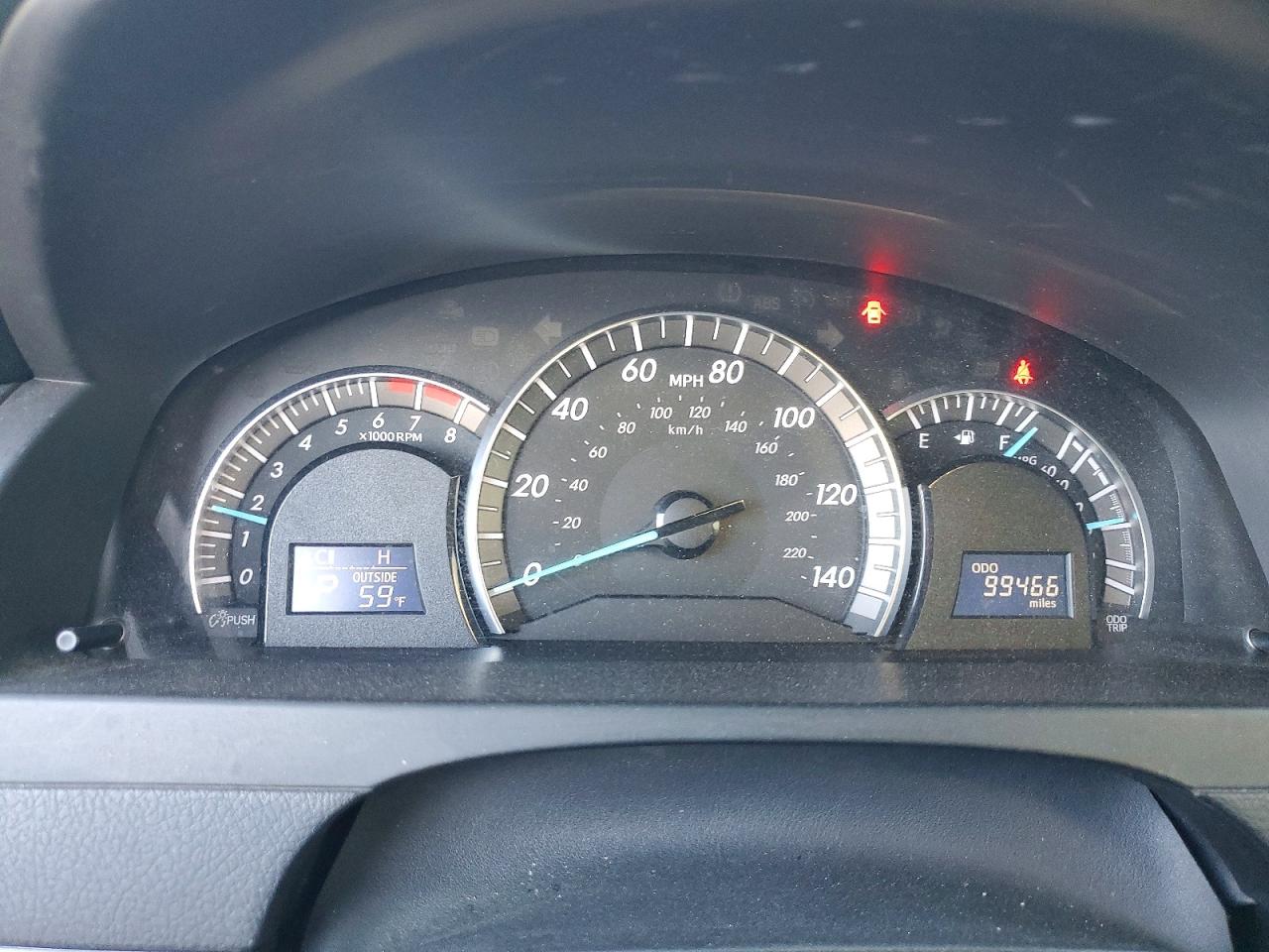 2012 TOYOTA CAMRY BASE photo 9