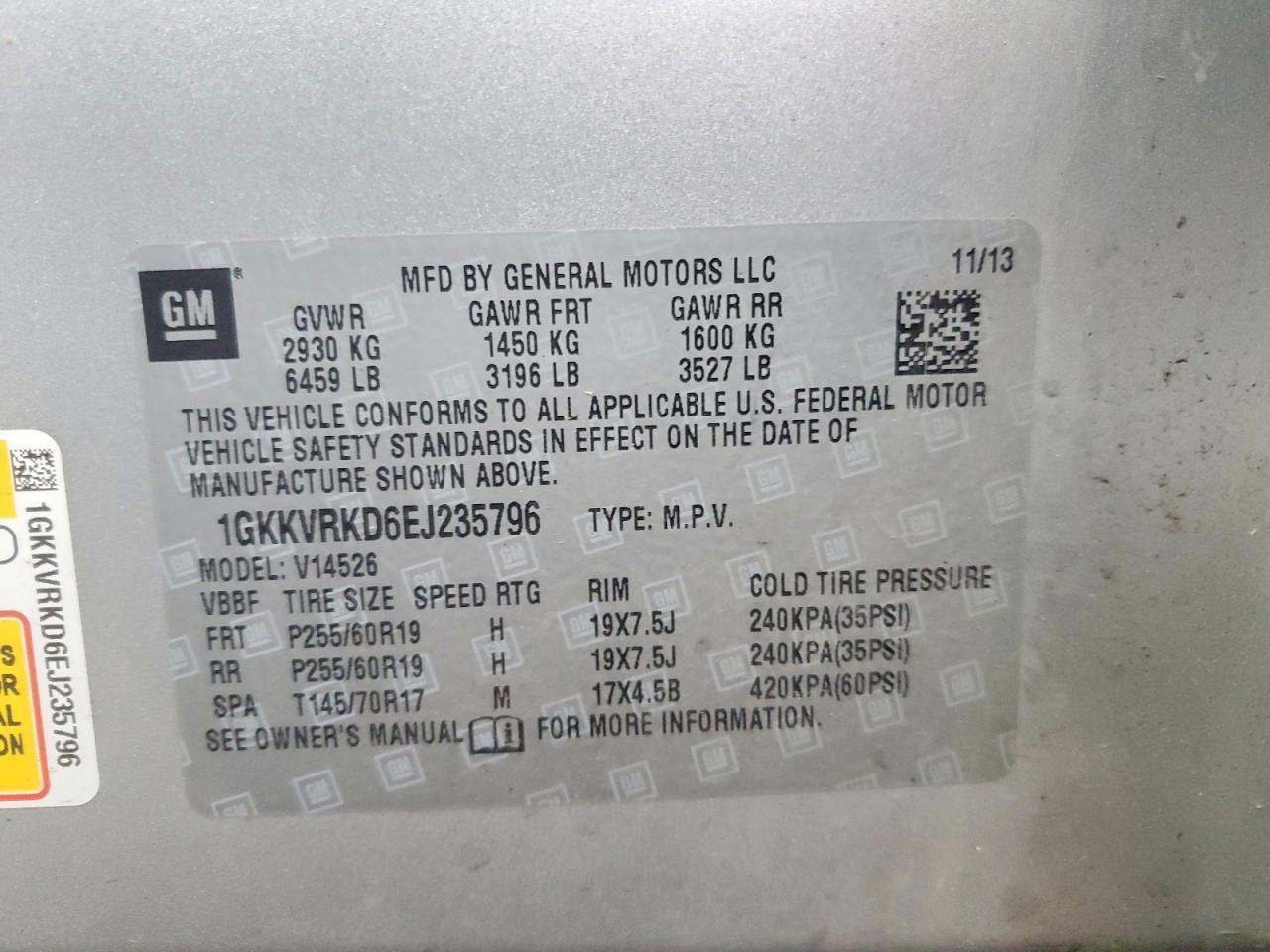 2014 GMC ACADIA SLT-1 photo 14