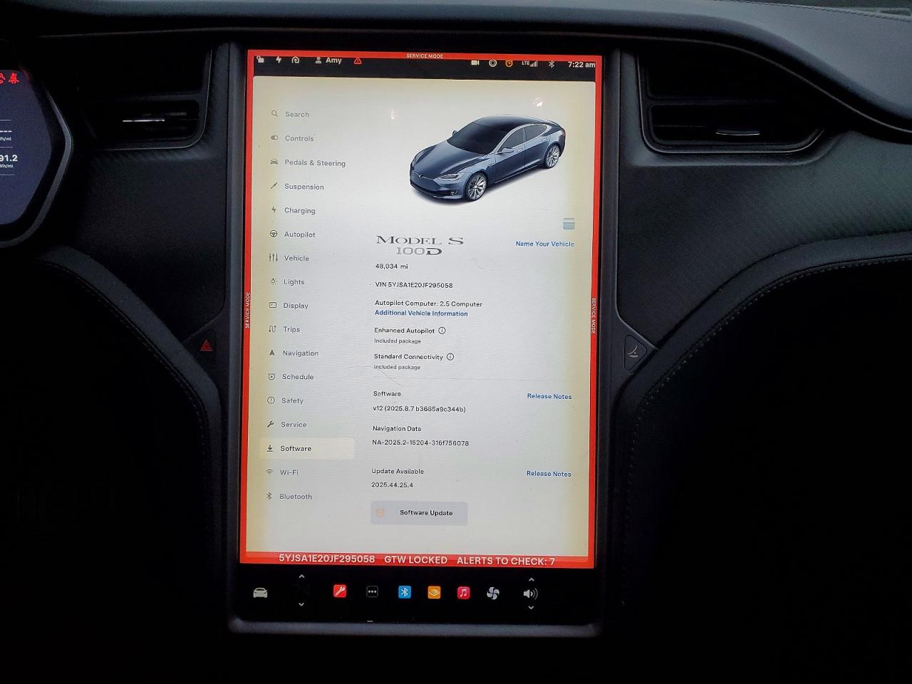2018 TESLA MODEL S photo 9