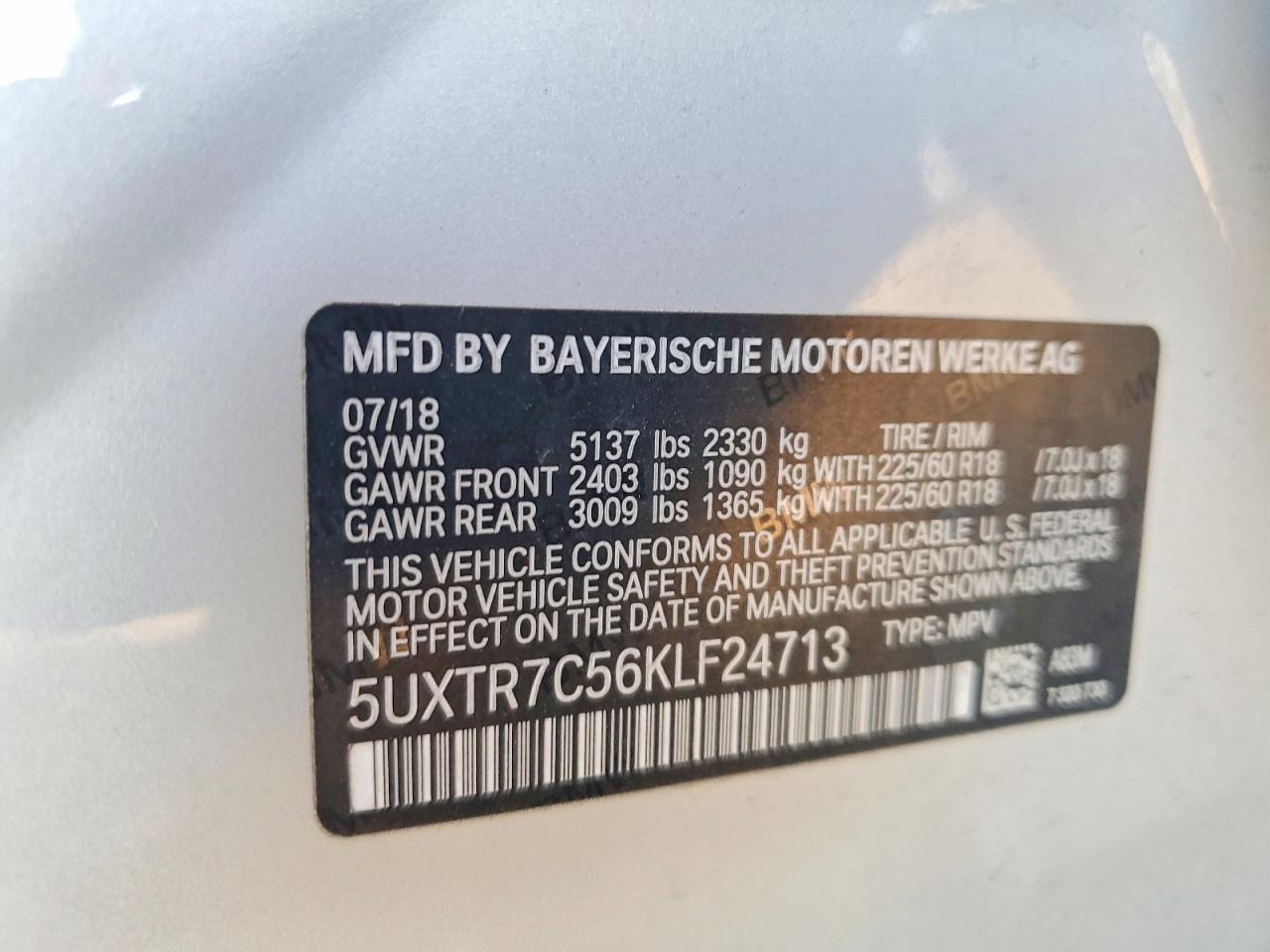 2019 BMW X3 photo 13