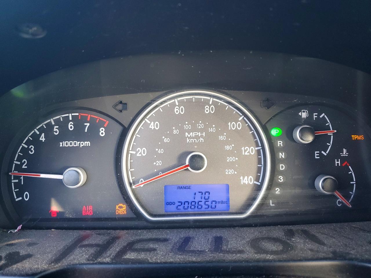 2008 HYUNDAI ELANTRA GLS photo 9