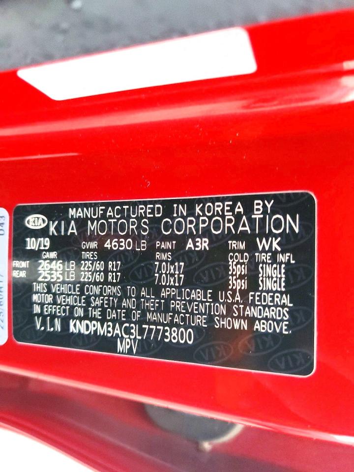 2020 KIA SPORTAGE LX photo 25