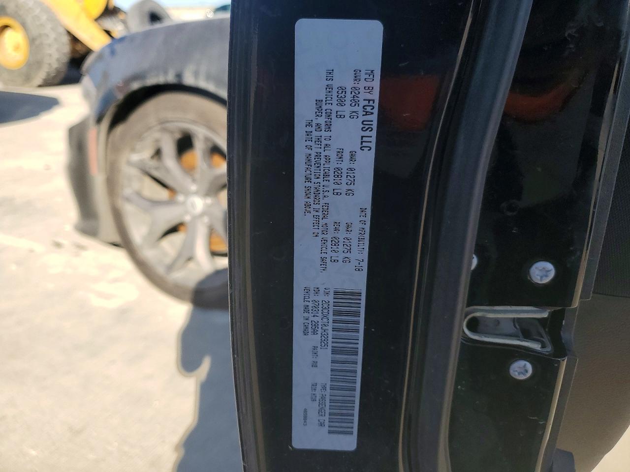 2018 DODGE CHARGER R photo 12