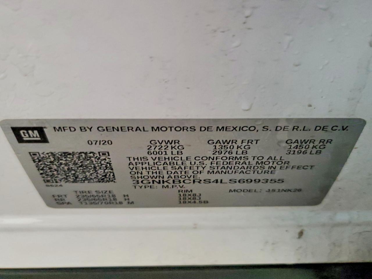 2020 CHEVROLET BLAZER 2LT photo 14