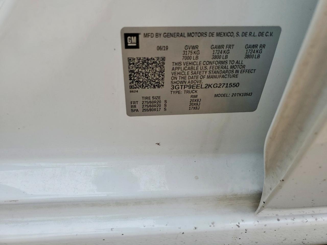 2019 GMC SIERRA K1500 AT4 photo 12