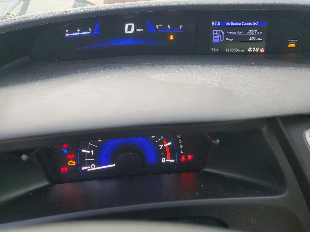 2015 HONDA CIVIC LX photo 9