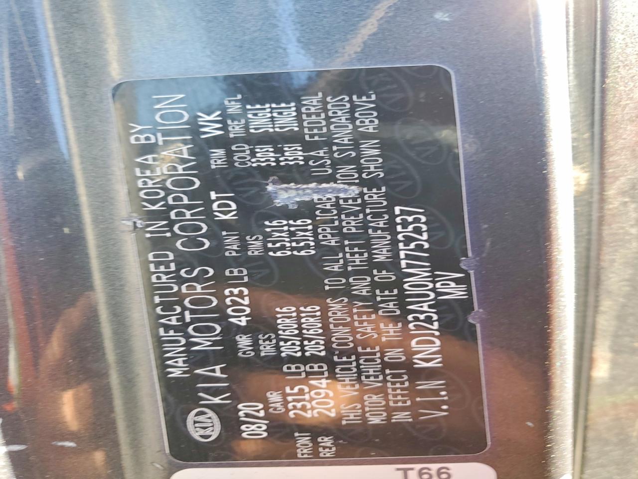 2021 KIA SOUL LX photo 13
