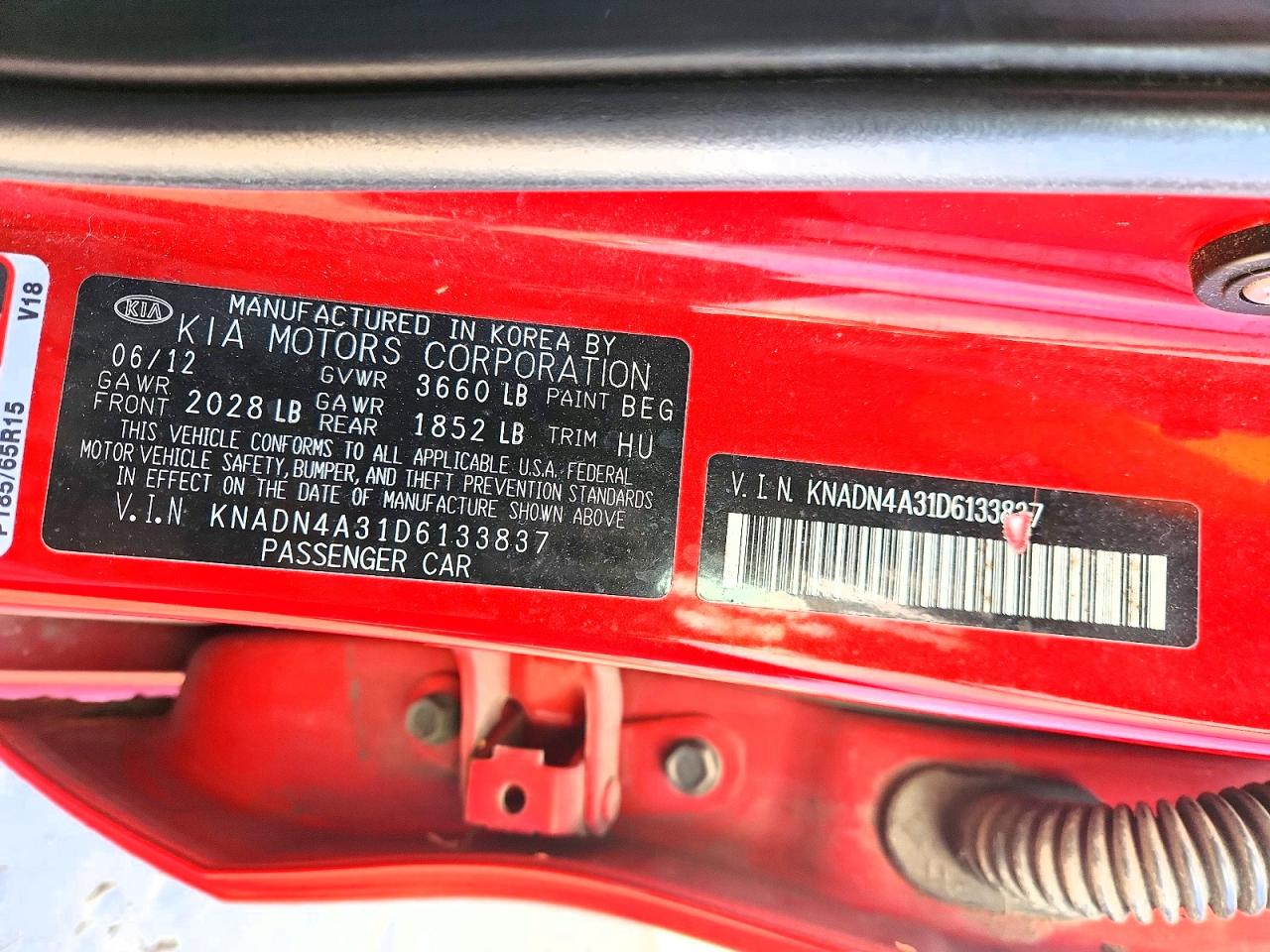 2013 KIA RIO EX photo 12