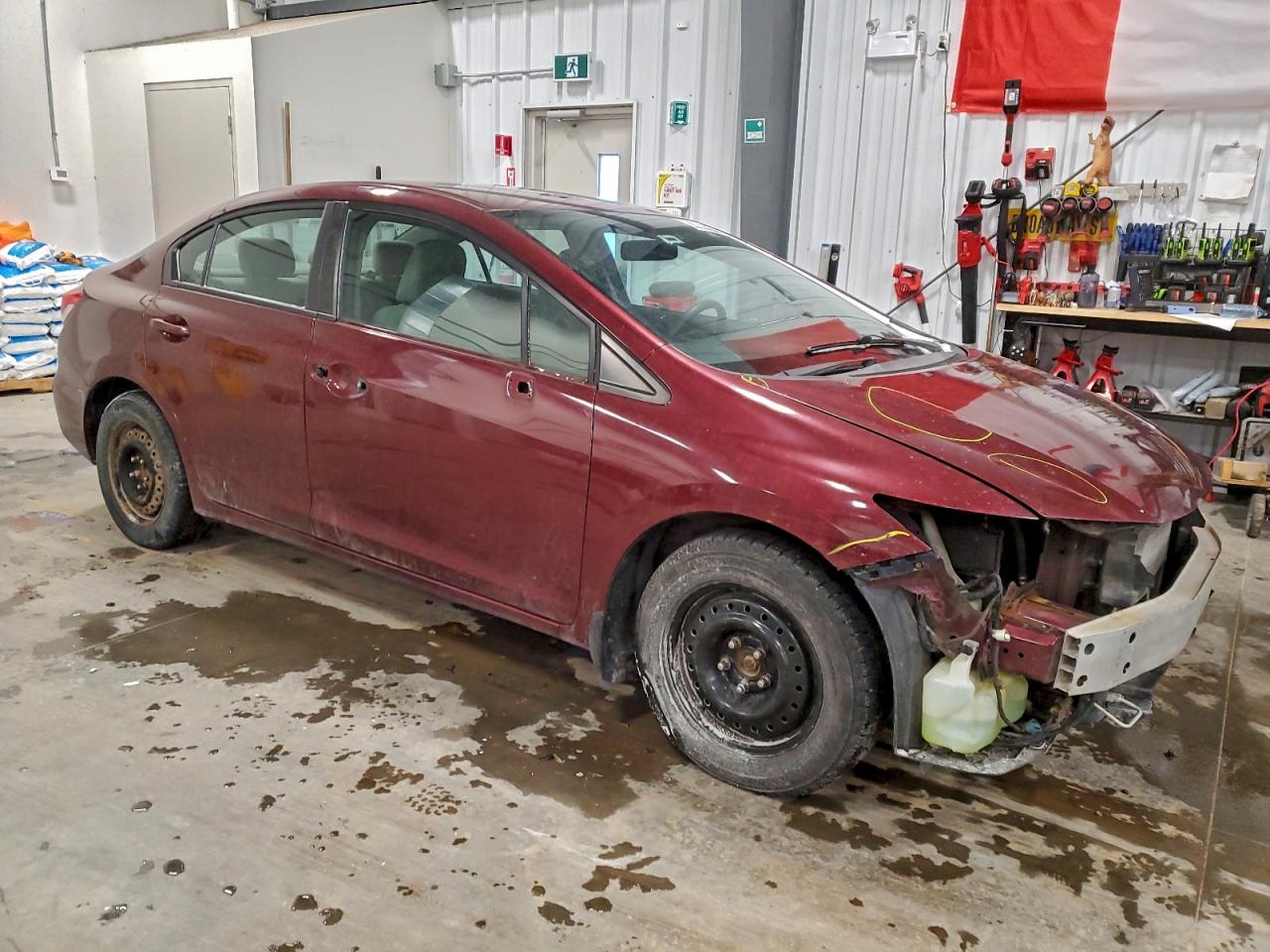 2013 HONDA CIVIC LX photo 4