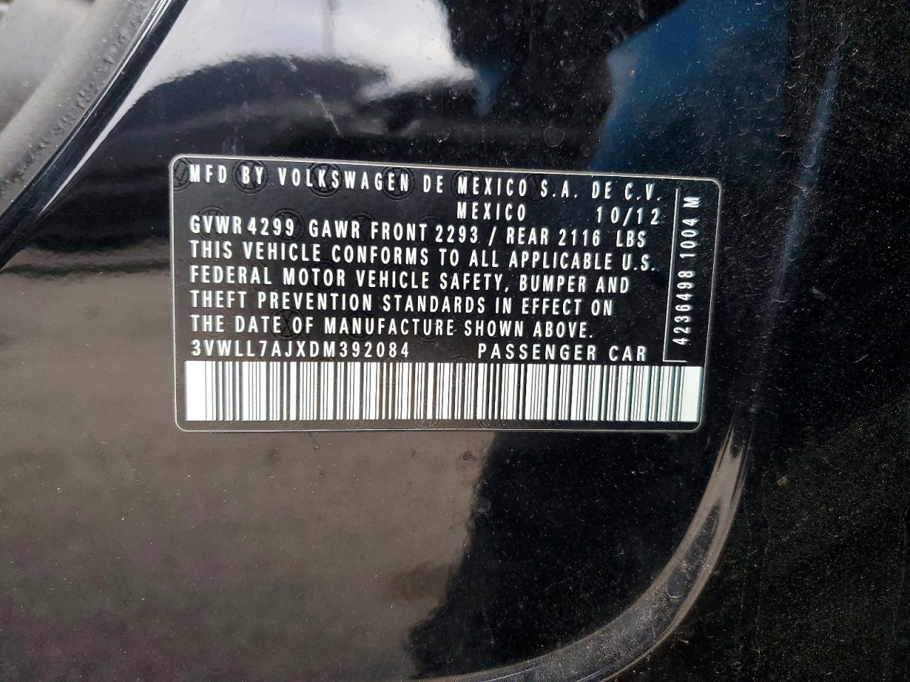 2013 VOLKSWAGEN JETTA TDI photo 13