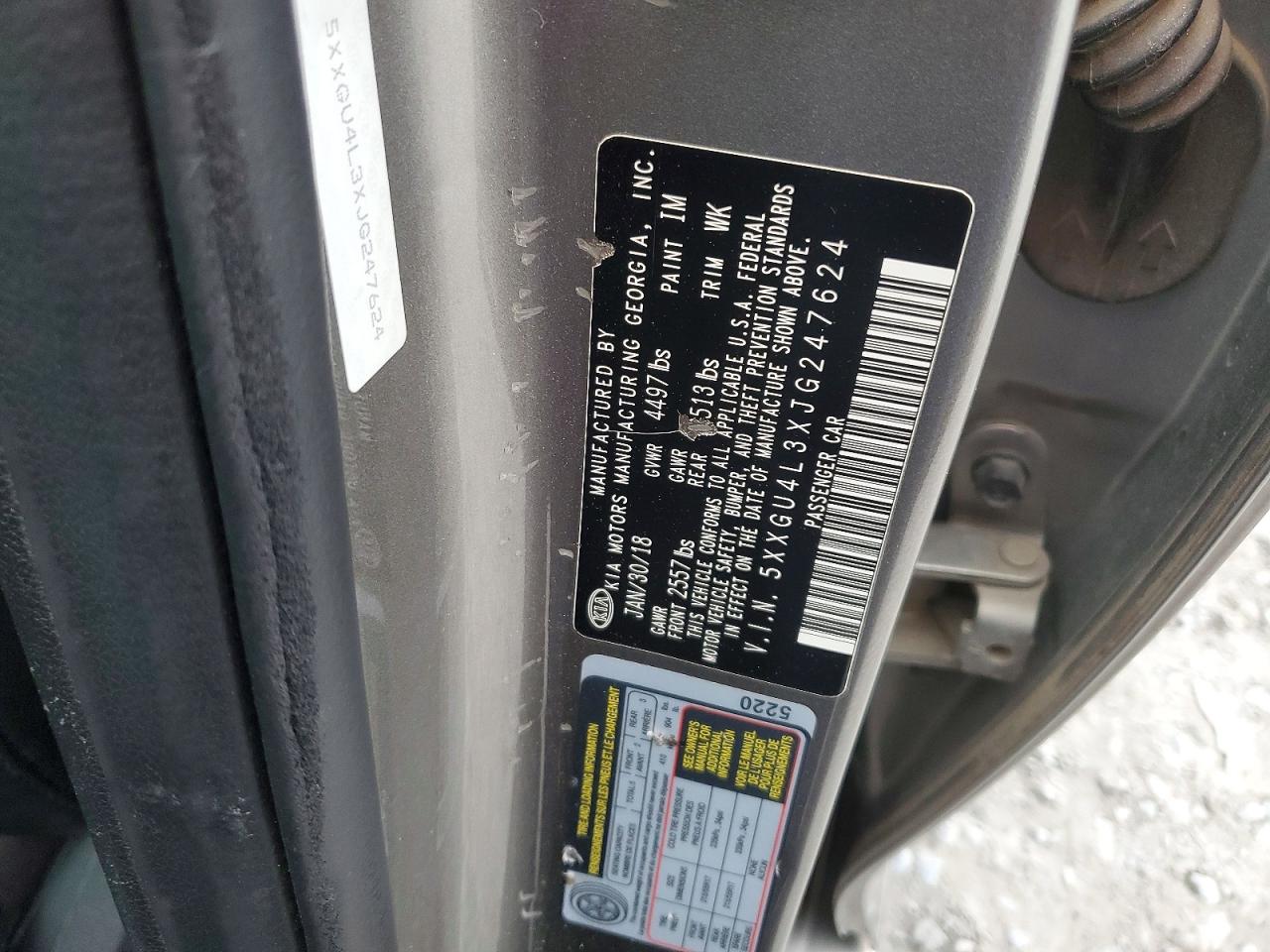 2018 KIA OPTIMA EX photo 12