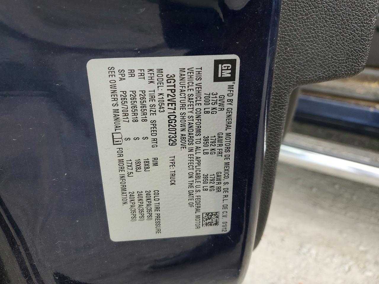 2012 GMC SIERRA K1500 SLE photo 12