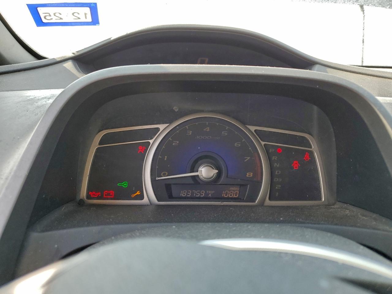 2007 HONDA CIVIC EX photo 9