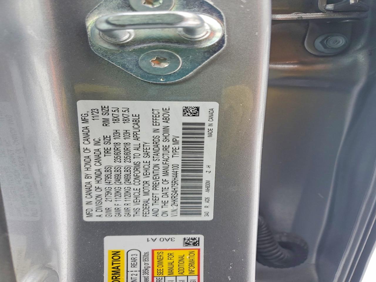 2024 HONDA CR-V EXL photo 13