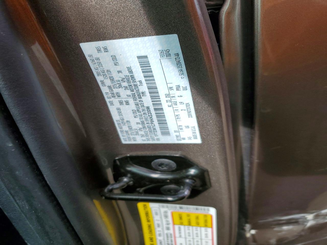 2019 FORD F150 SUPERCREW photo 12