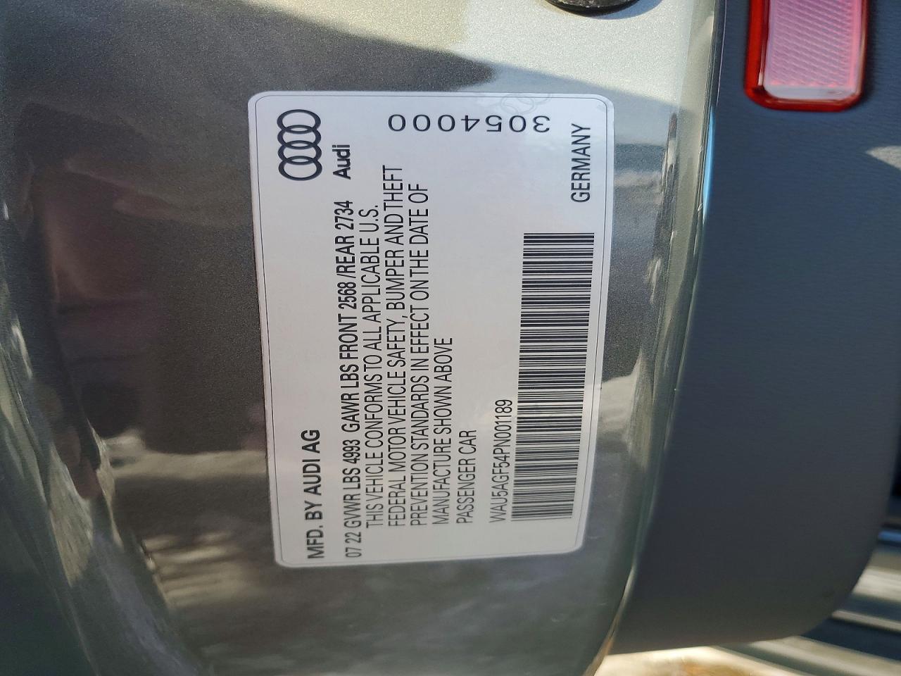 2023 AUDI A5 PRESTIGE 45 photo 12
