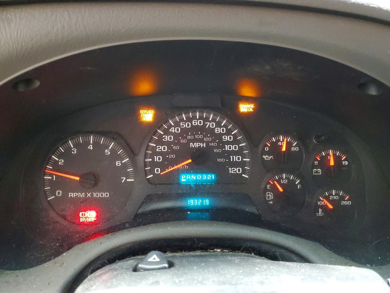 2003 CHEVROLET TRAILBLAZER photo 9