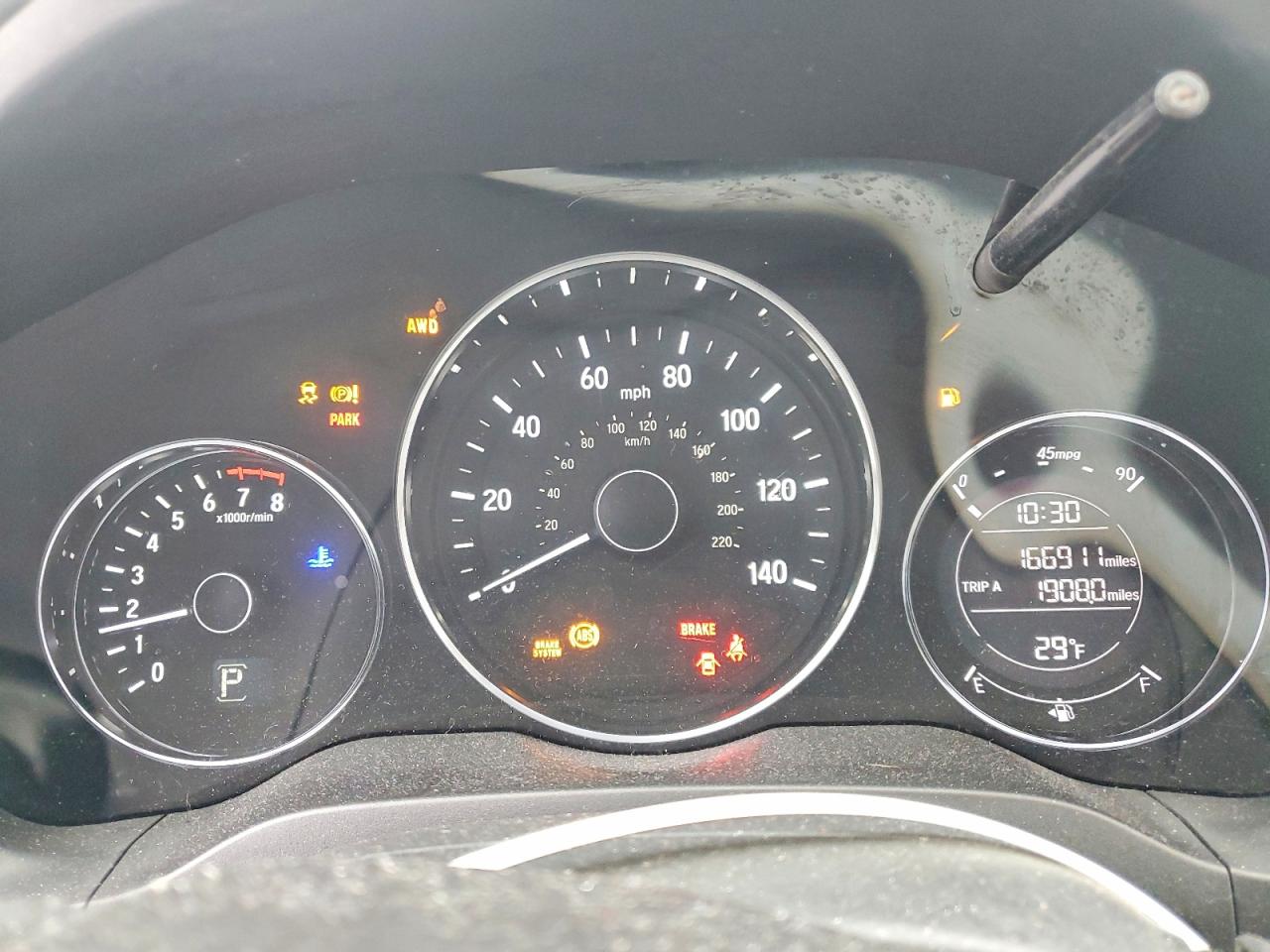 2016 HONDA HR-V EXL photo 9