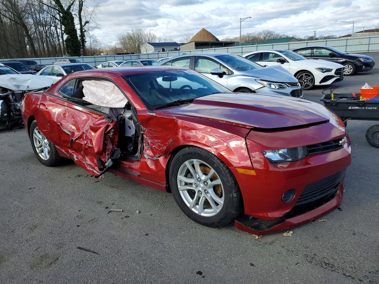 2015 CHEVROLET CAMARO LS photo 4