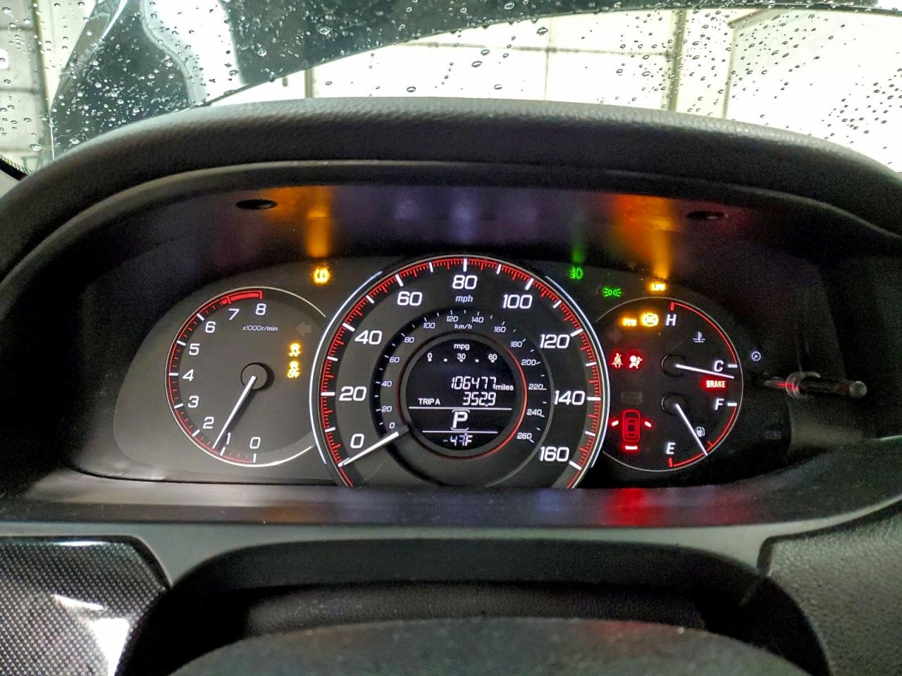 2015 HONDA ACCORD EXL photo 9