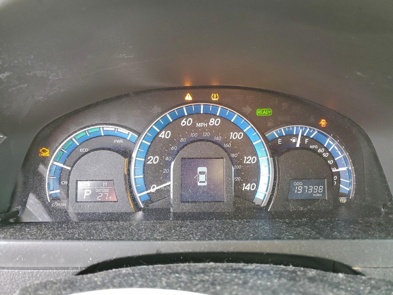 2013 TOYOTA CAMRY HYBRID photo 9