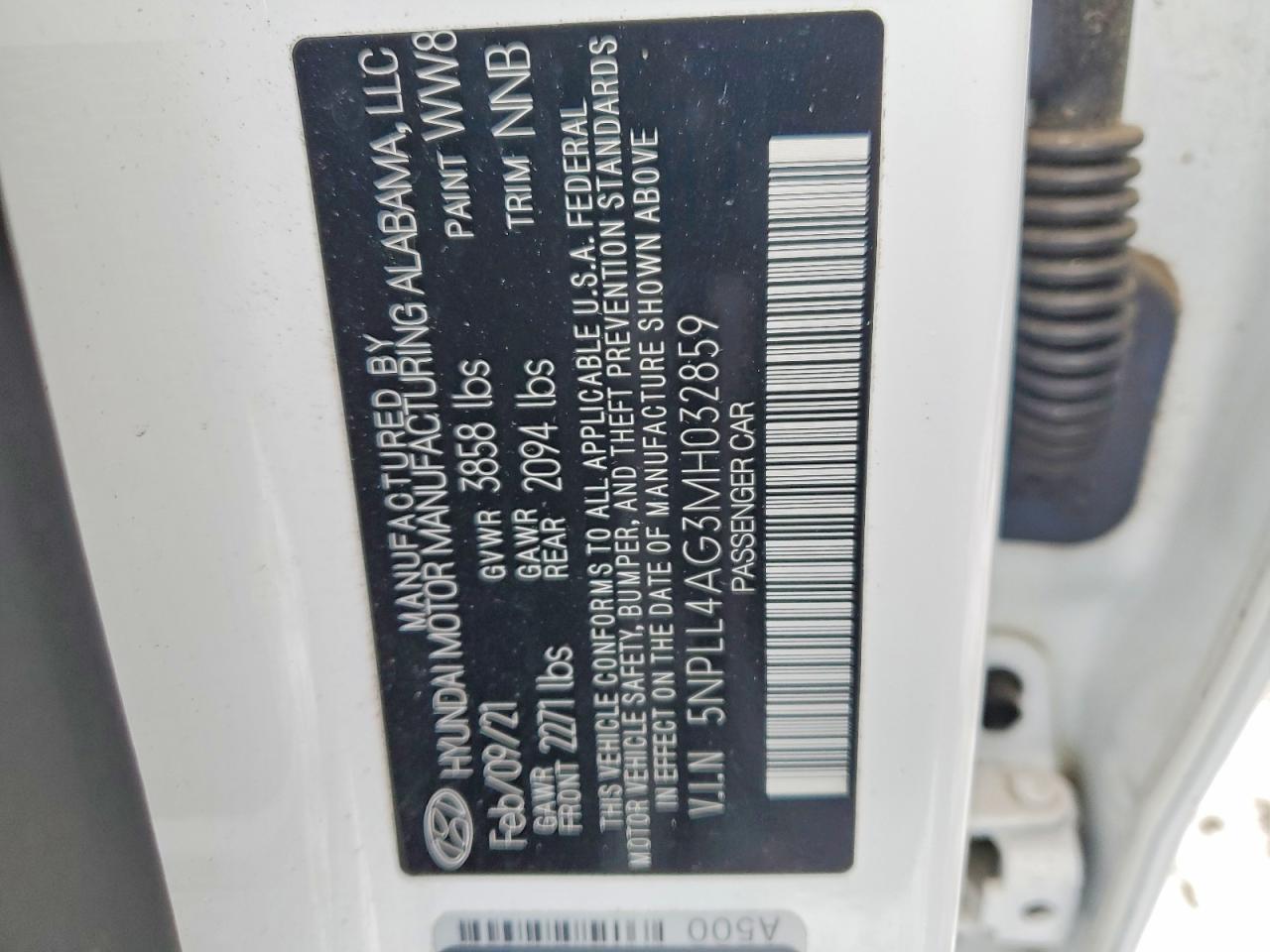 2021 HYUNDAI ELANTRA SE photo 13