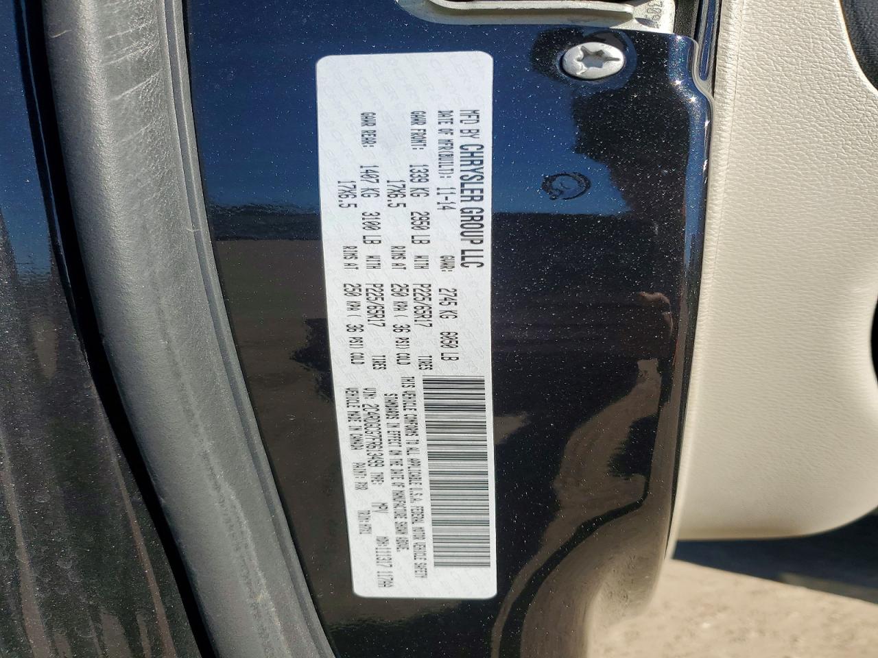 2015 DODGE GRAND CARAVAN SXT photo 14