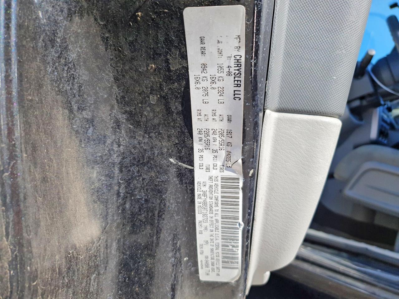 2008 CHRYSLER PT CRUISER photo 12