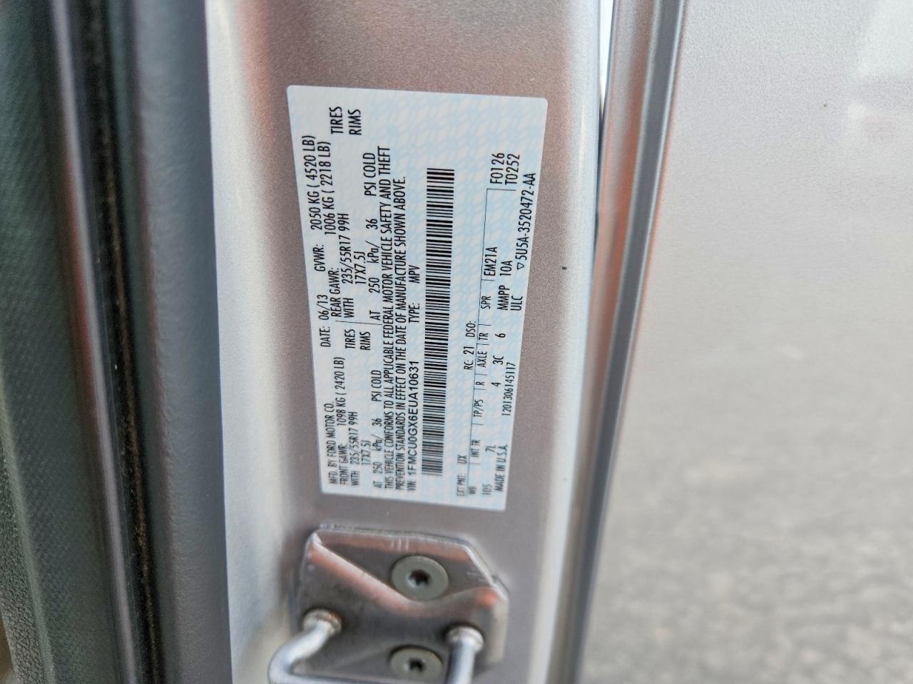 2014 FORD ESCAPE SE photo 12
