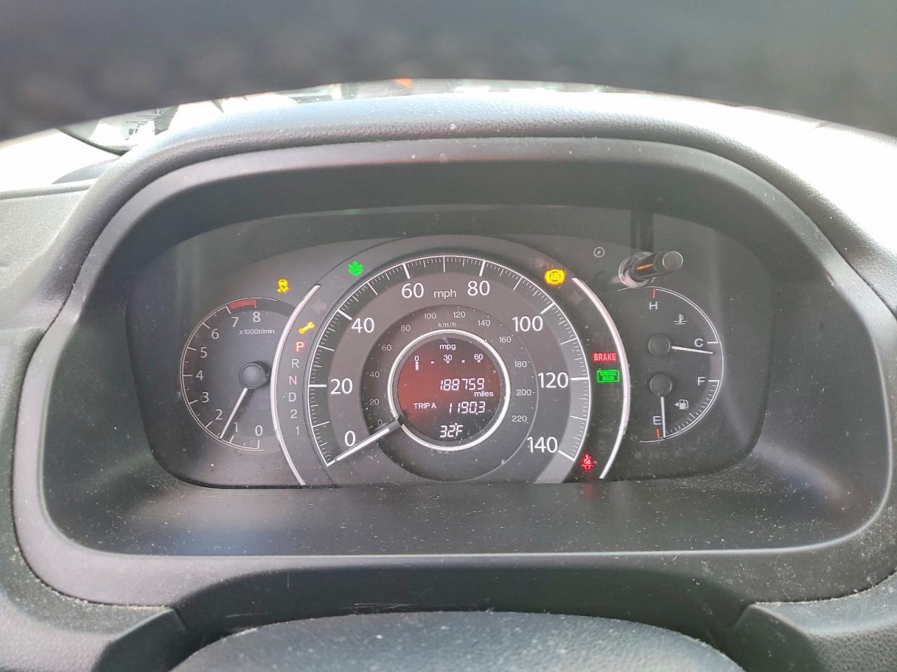 2014 HONDA CR-V EXL photo 9