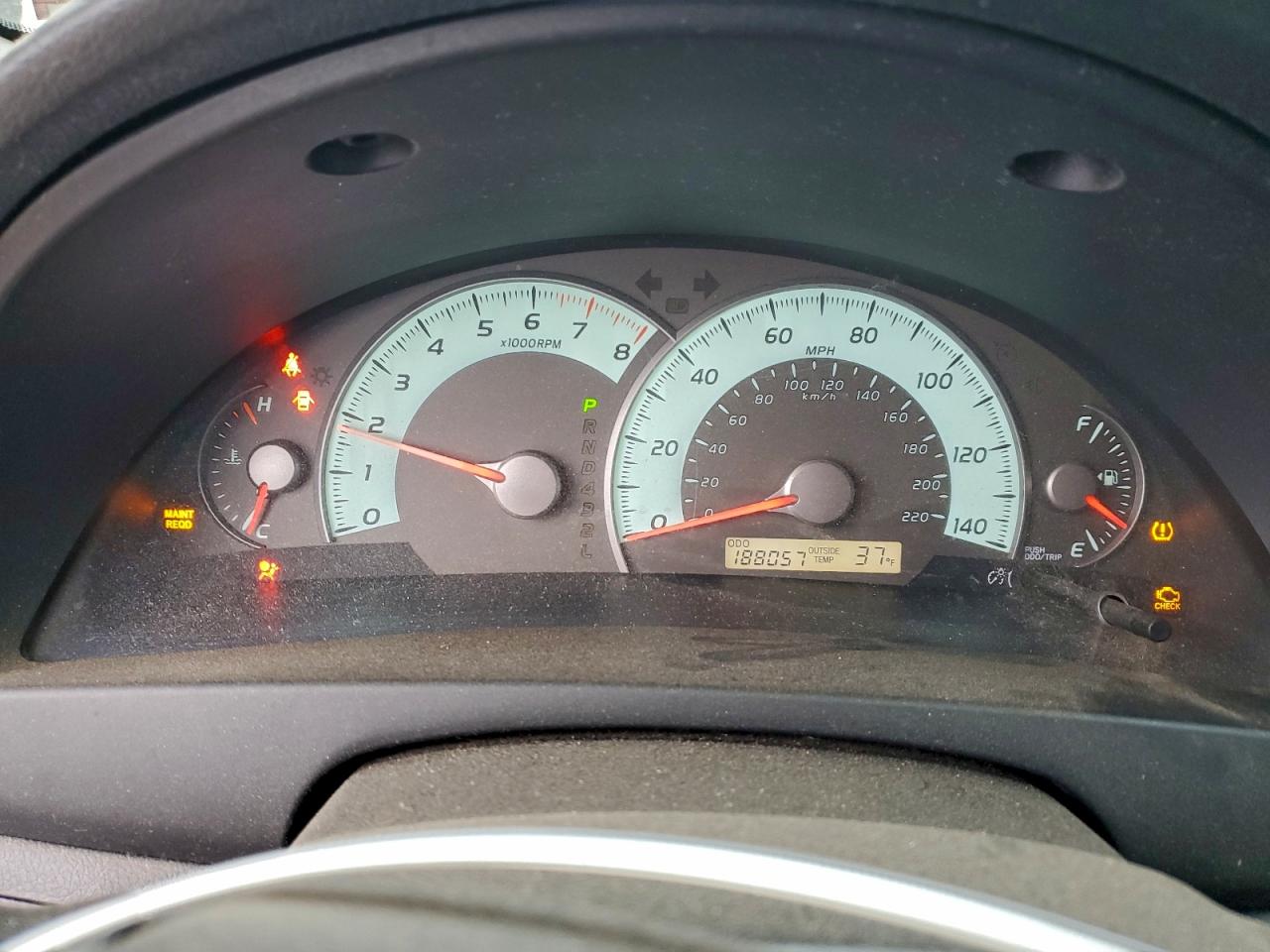 2009 TOYOTA CAMRY BASE photo 9