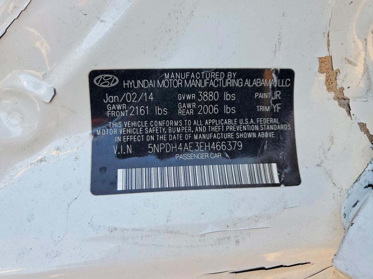 2014 HYUNDAI ELANTRA SE photo 13