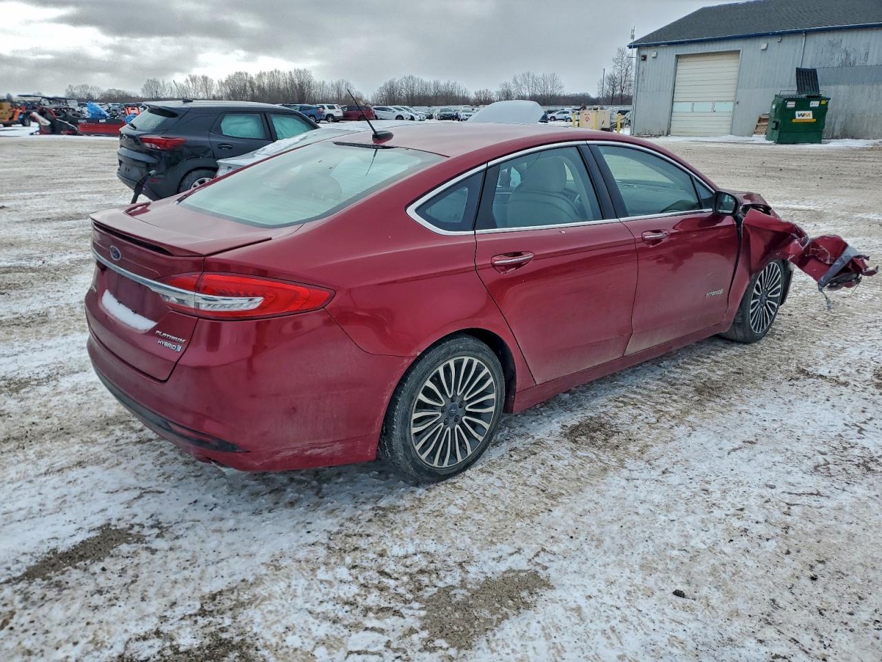 2018 FORD FUSION TITANIUM/PLATINUM HEV photo 3