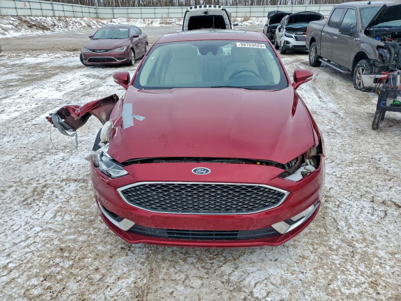 2018 FORD FUSION TITANIUM/PLATINUM HEV photo 5