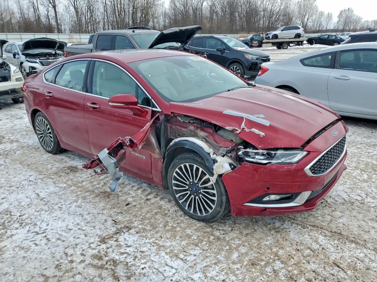2018 FORD FUSION TITANIUM/PLATINUM HEV photo 4