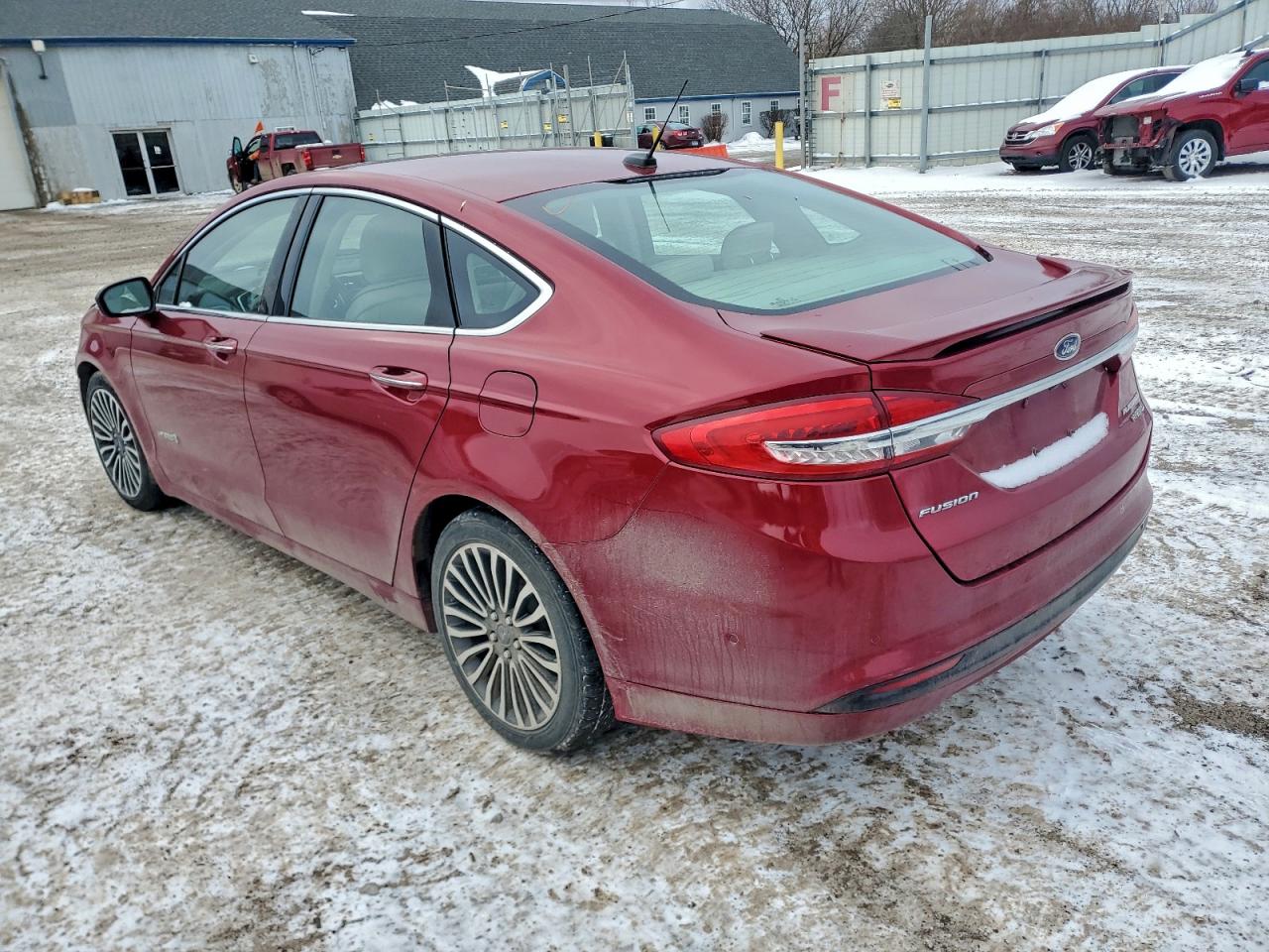 2018 FORD FUSION TITANIUM/PLATINUM HEV photo 2