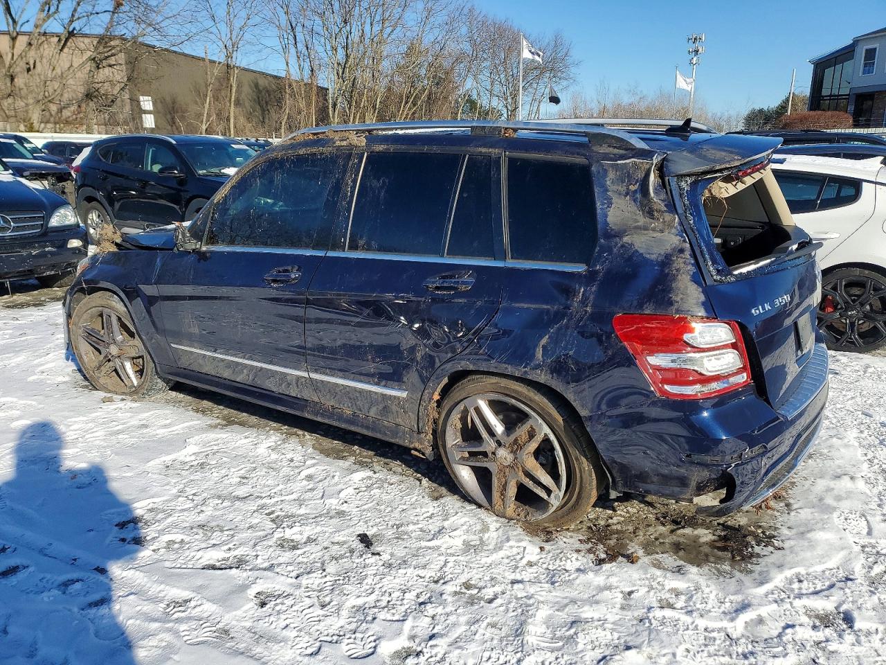 2014 MERCEDES-BENZ GLK 350 4MATIC photo 2