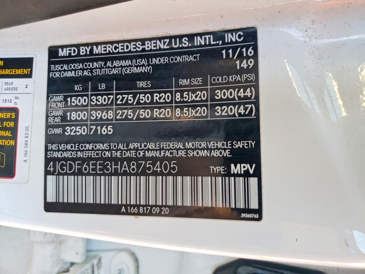 2017 MERCEDES-BENZ GLS 450 4MATIC photo 25
