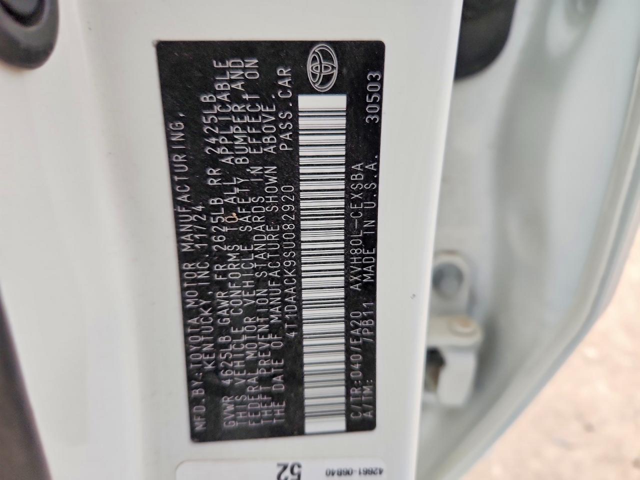 2025 TOYOTA CAMRY SE photo 23