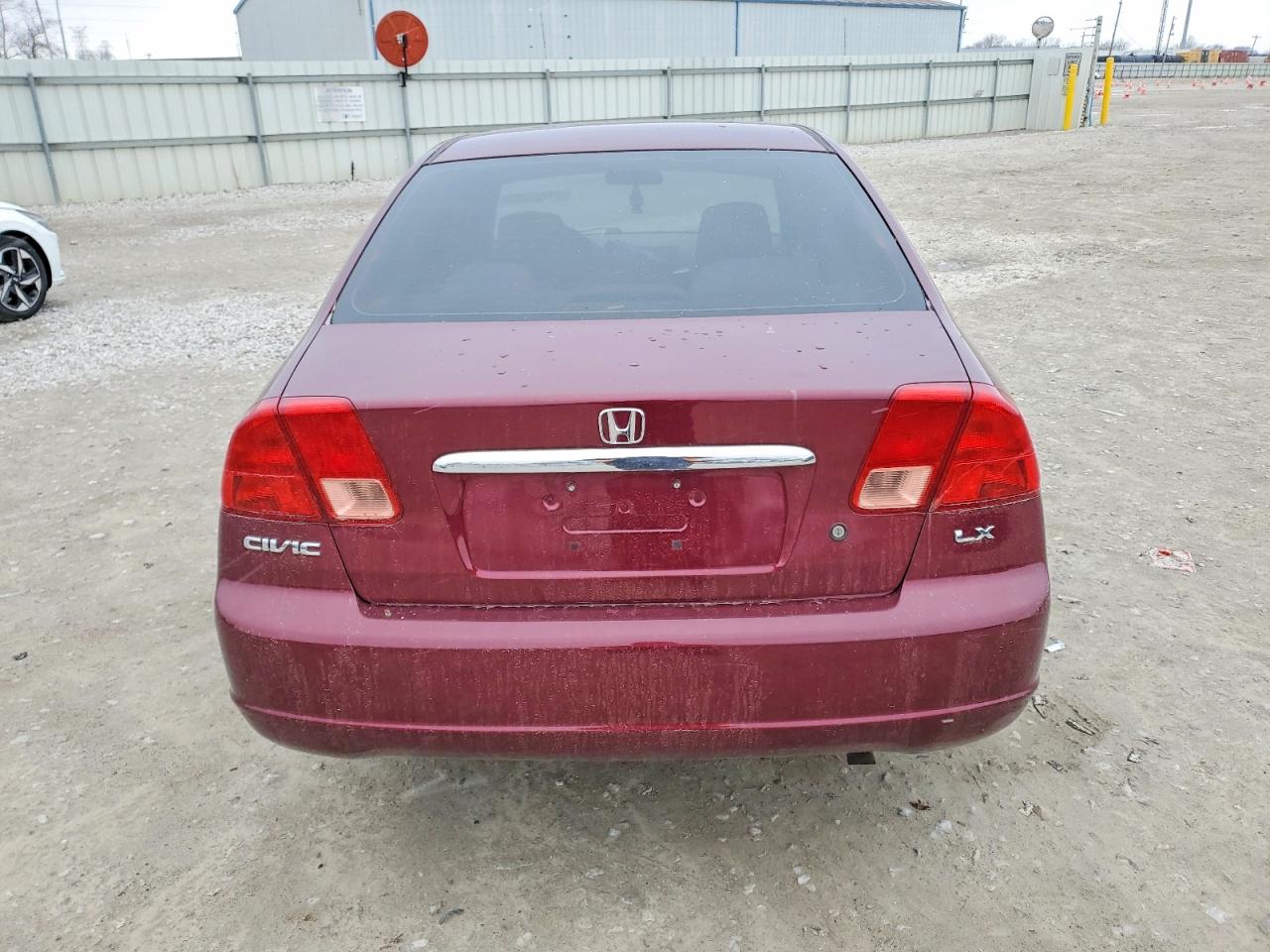 2002 HONDA CIVIC LX photo 6