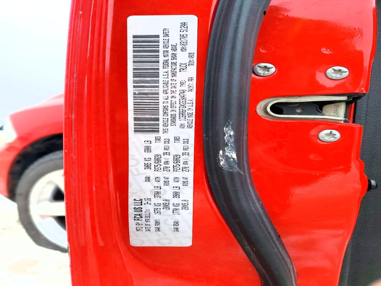 2016 RAM 1500 ST photo 12