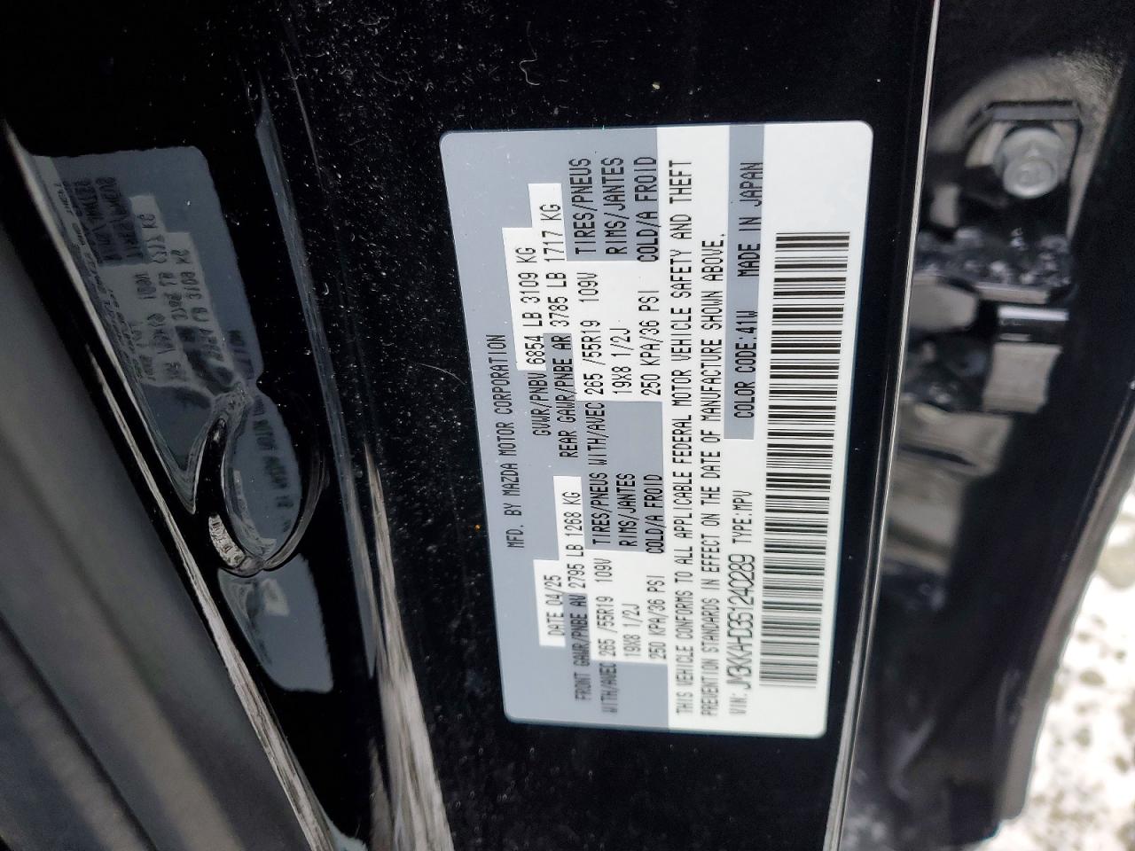 2025 MAZDA CX-90 SELECT photo 12