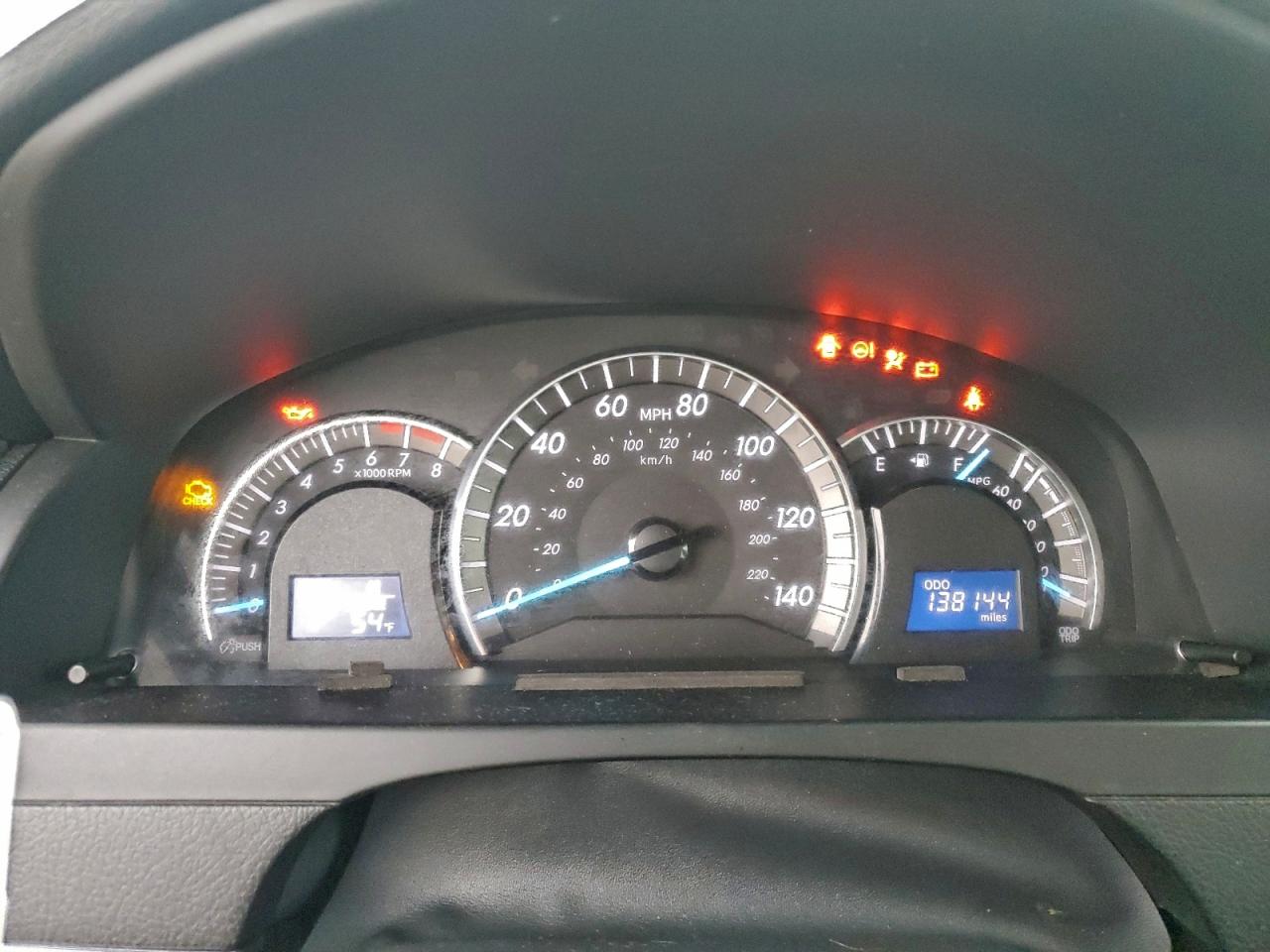 2012 TOYOTA CAMRY BASE photo 9