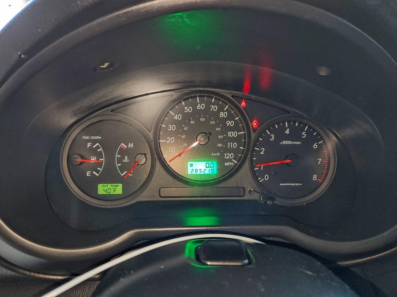 2007 SUBARU IMPREZA 2.5I photo 9